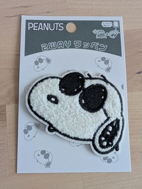Peanuts Snoopy Embroider Patch New NWT Iron On Or Peak & Stick On